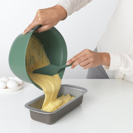 Brabantia leckere+ Pfannenwender plus Schaber Silikon tannengrün