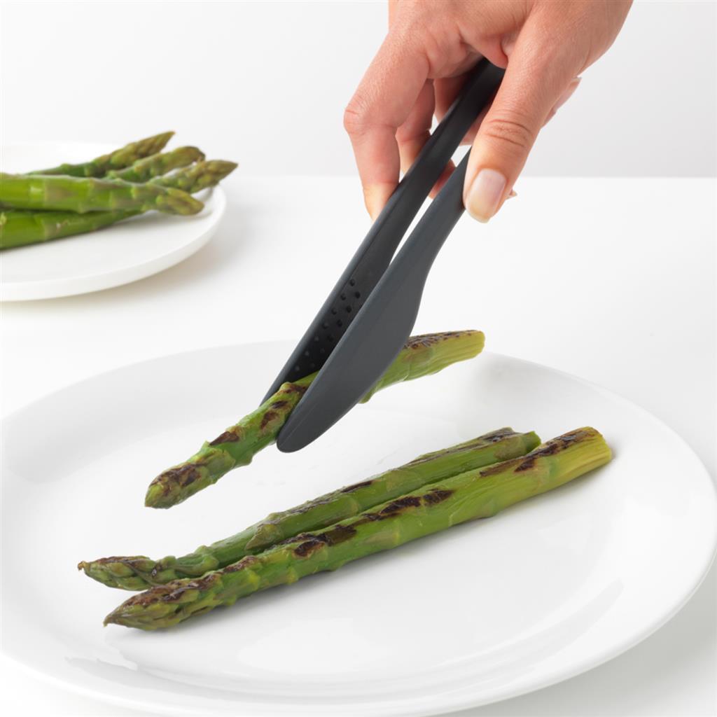 Brabantia leckere+ Küchenzange dunkelgrau