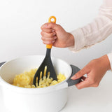 Brabantia leckere+ Kartoffelstampfer + Löffel gelb schwarz