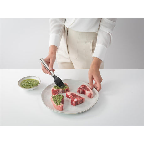 Brabantia Backpinsel Profil Silikon Edelstahl