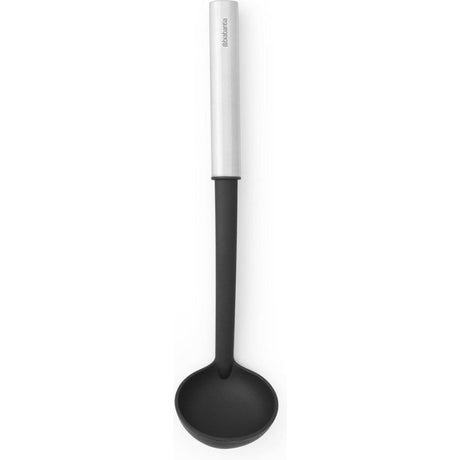 Brabantia Profile Saucenlöffel aus schwarzem Edelstahl
