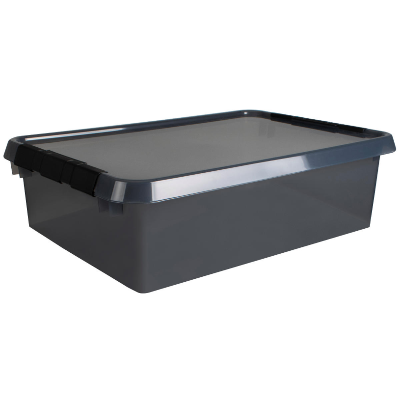 Sunware Comfortline Aufbewahrungsbox grau schwarz - 32l