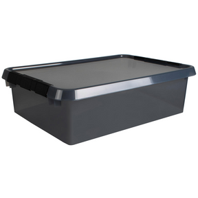 Sunware Comfortline Aufbewahrungsbox grau schwarz - 32l