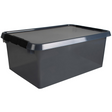 Sunware Comfortline Aufbewahrungsbox grau schwarz - 45l
