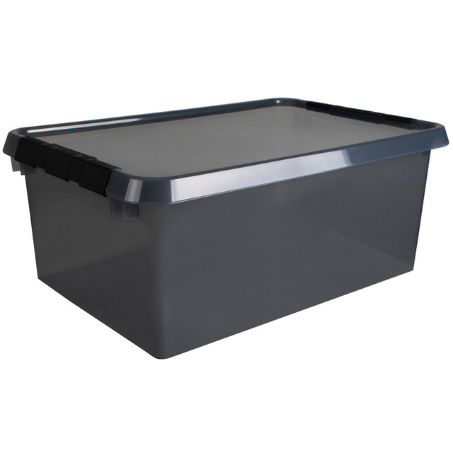 Sunware Comfortline Aufbewahrungsbox grau schwarz - 45l
