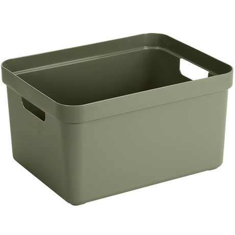 Sunware Sigma Home Aufbewahrungsbox 32l dunkelgrün