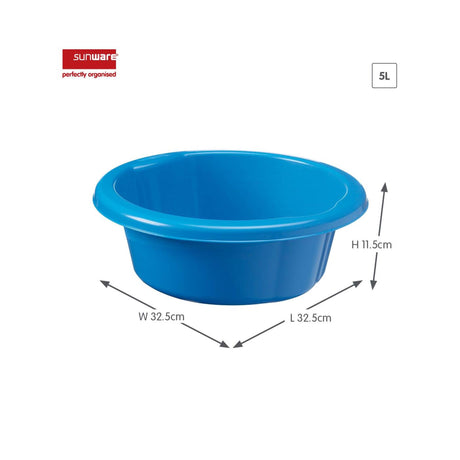Sunware Wasserleitungsspüle 5l blau