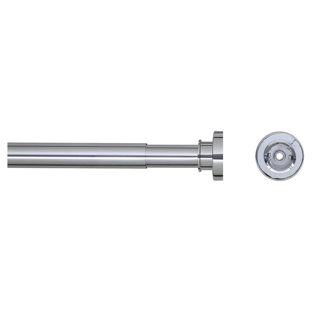 Dichtungsfäbe-Duschvorhangstange Teleskop 125-220 cm Chromfarbe