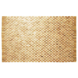 Dichtungsbadematte Holzblock 52x90 cm Natural