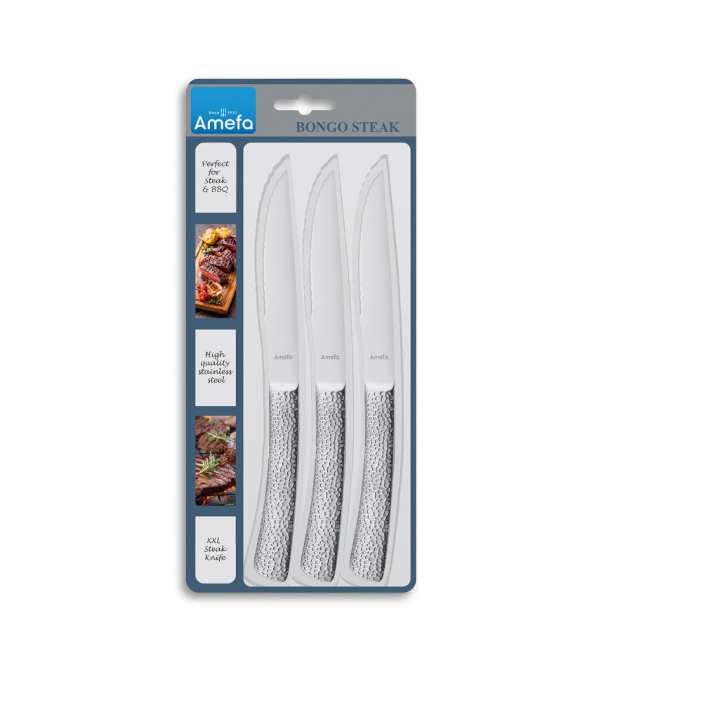 Amefa Amefa Bongo Steakmesser-Set 3-teilig