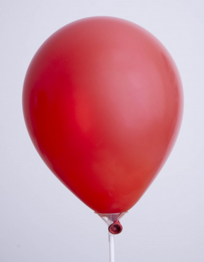 Globos zak met 25 ballons no. 12 metallic rood