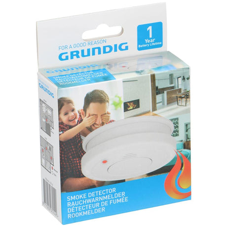 Grundig Rauchmelder optisch 10cm 1 Jahr