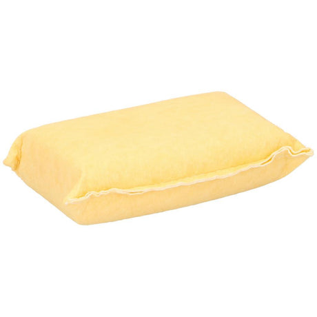Basic-Lederauto-Chamois-Schwammgelb