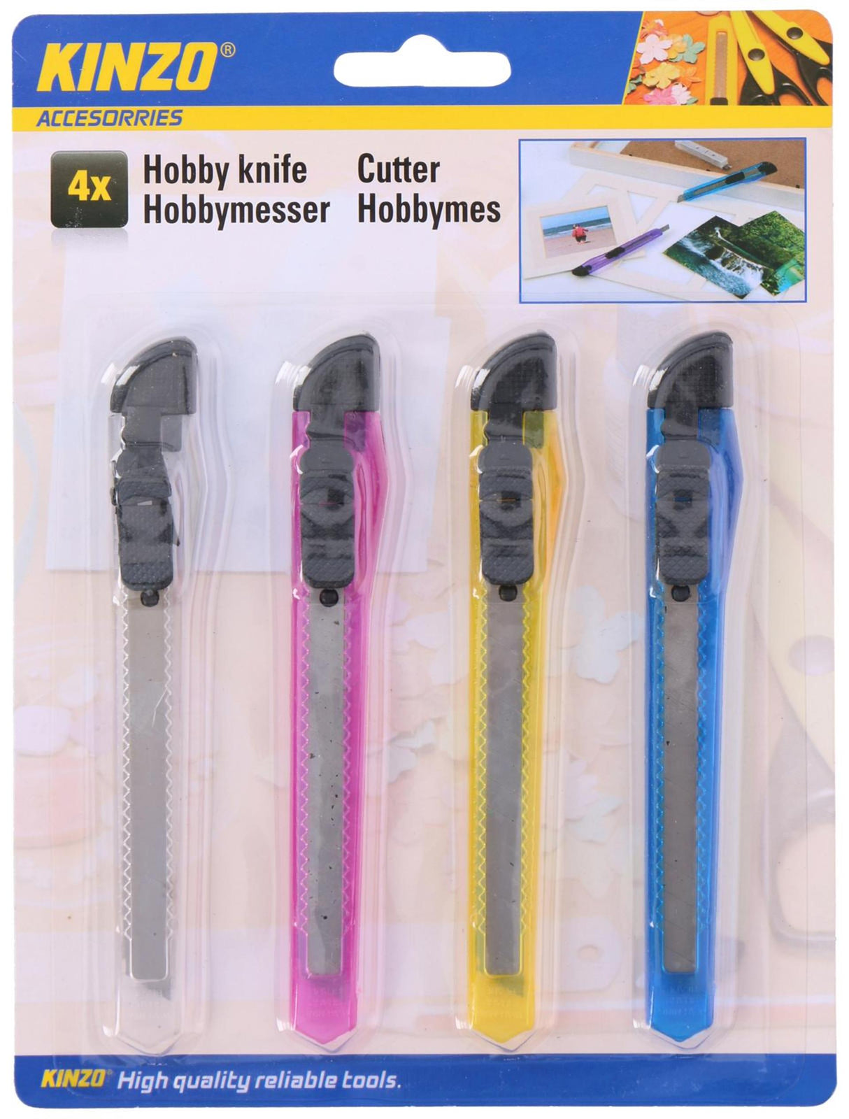 Hobbymesser, 4-tlg.