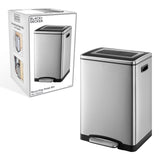 Black Decker Black Decker Treteimer 2x20l Silber Schwarz