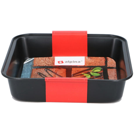 Alpina quadratische Backform 23x22x5cm