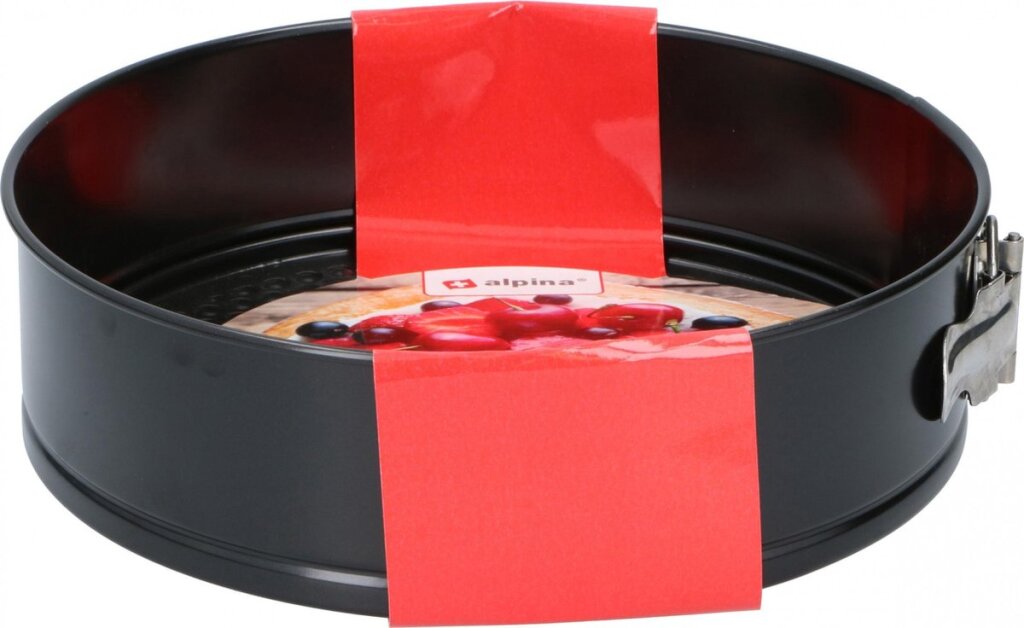 Alpina Springform Metall-Oslash; 24 x 7 cm schwarz