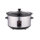 Alpina Slow Cooker 3,5l 240w Edelstahl schwarz