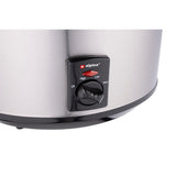 Alpina Slow Cooker 3,5l 240w Edelstahl schwarz