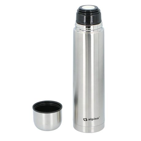Alpina doppelwandige Isolierflasche 1l