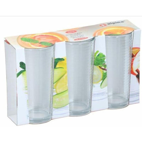 No brand Trinkglas 270 ml 3 Stück | 4 Stück