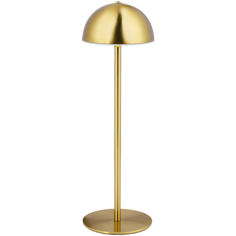 Grundig tafellamp goud usb-c 32x10cm