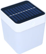Grundig Solarlampe Solar-Gartenbeleuchtung Weiß Orange Blau Grün Licht bis zu 8 Stunden