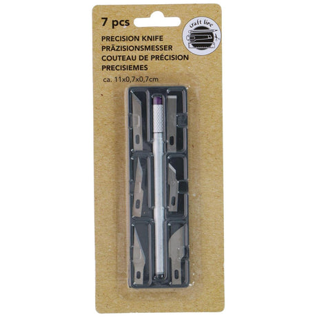Craft Line Hobby Präzisionsmesser 7-teilig Präzisionsmesser 7-teilig