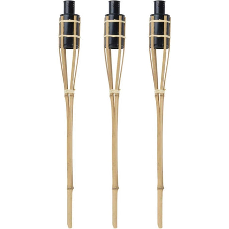 Bambus-Fackel-Set 3-teilig ø6x63cm