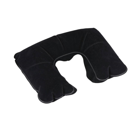 Dunlop aufblasbares Reisekissen schwarz