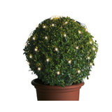 Lumineo Lumineo LED-Netzbeleuchtung für Buchsbaumgrün, Warmweiß, D50 cm, IP44