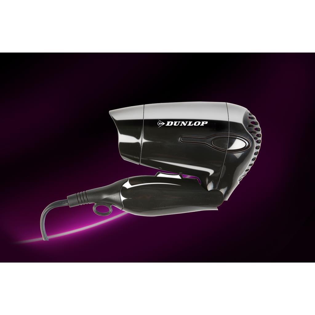 Dunlop Reise-Haartrockner 1200 W Schwarz