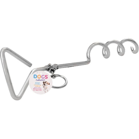 Basis-Erdspieß aus Metall für Hundeleine 40 cm