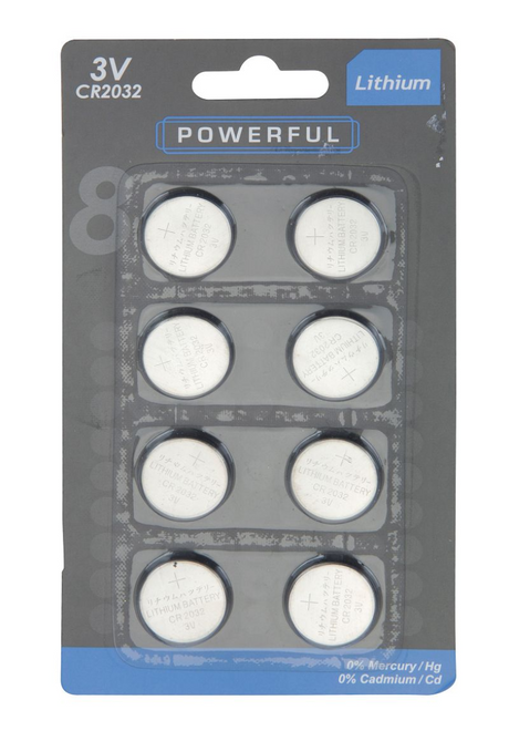 Knopfzellenbatterien CR2032