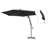 Prograrden Progarden schwimmend Parasol 300 cm dunkelgrau