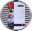 BBQ Grillschalen rund 35 cm, 3 Stück