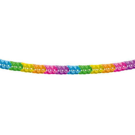 Einfache Retro-Papiergirlande 6 m