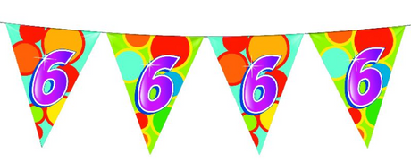 Haza Witbaard Flag -Linie 6 Jahre, 10mtr.