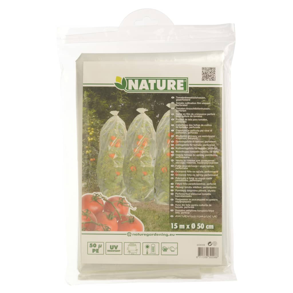 Naturfolieabdeckung für Tomatenanbau 1500x50 cm