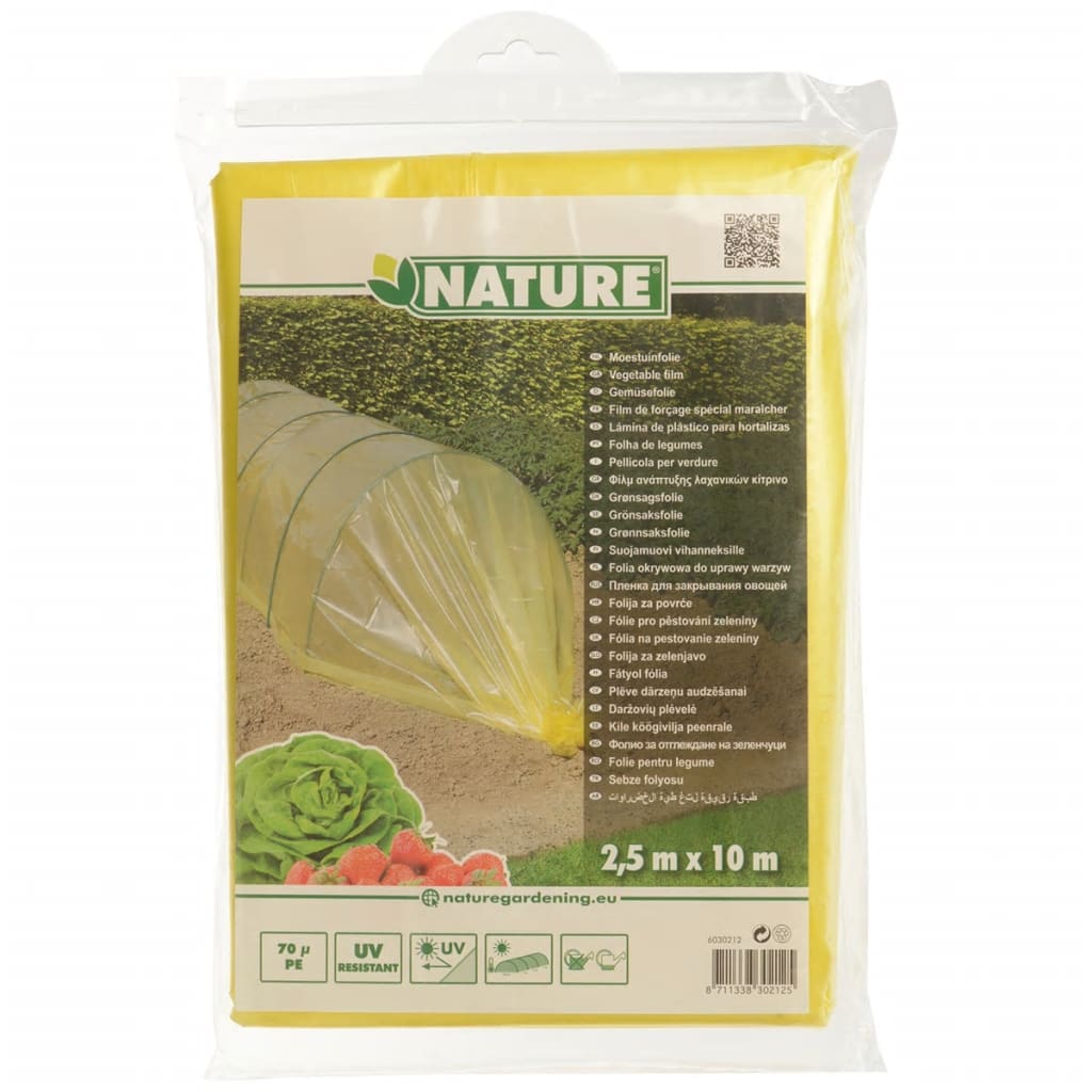 Nature Gemüsegartenfolie 2,5 x 10 m gelb 6030212