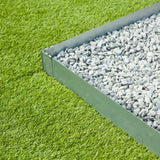 Naturgrenzkanten 3 PCs 91.4x10,2 cm Stahl