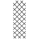Naturgarten Slat Arbeit 50x150 cm PVC Anthrazit -gelenkt