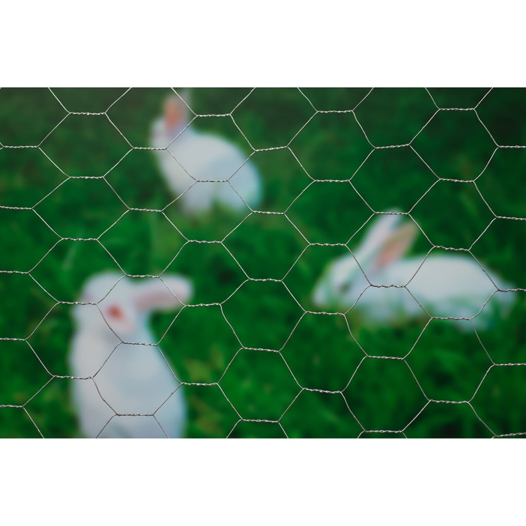 Nature Mesh Hexagonal 1x10 m 25 mm verzinkter Stahl