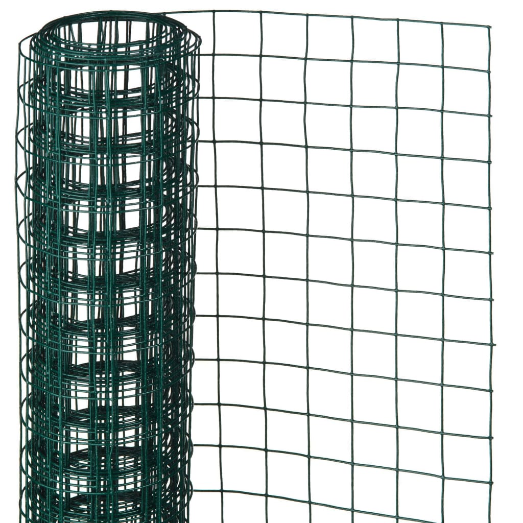Nature Mesh Quadrat 25 mm 1x2,5 mm plastisch beschichtetes Stahlgrün