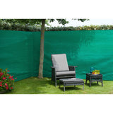 Naturgartenbildschirm 1x3 m pe grün