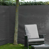Naturgartenbildschirm 1x3 M pe Anthrazit