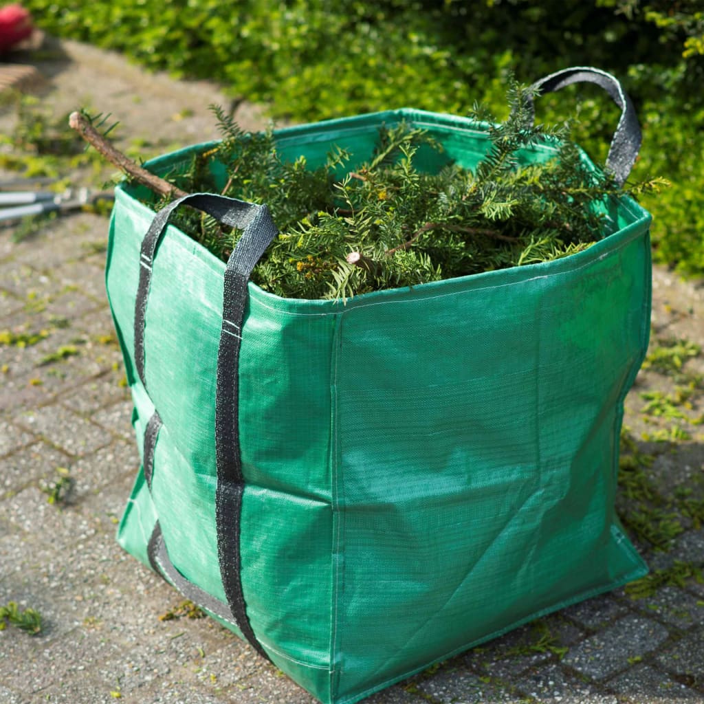 Naturgartenabfall Bag Quadrat 148 l Grün
