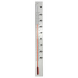 Nature Wandthermometer 3.8x0,6x37 cm Aluminium