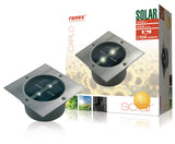 Ranex Ranex Ra-5000198 Quadratischer LED-Bodenstrahler, gebürstetes Edelstahlglas (5000.198)
