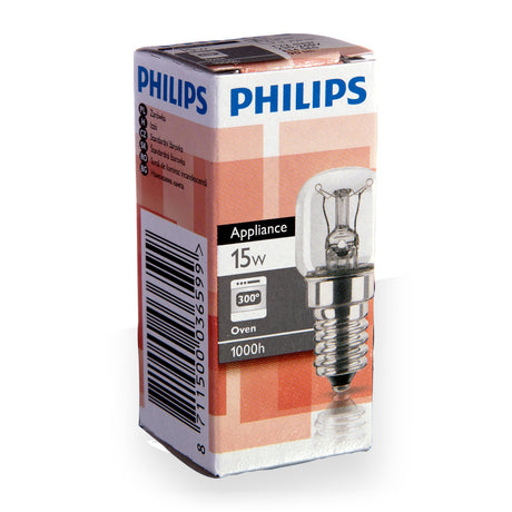Philips Backofenlampe klar E14 15W T22 5123490